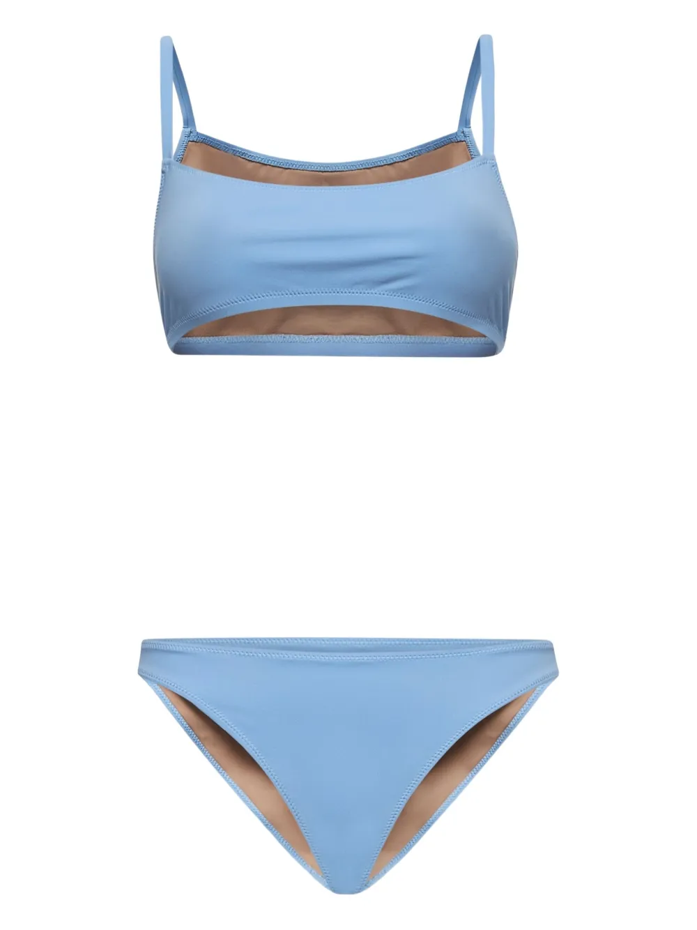 LIDO Undici scoop-neck bikini - ブルー LIDO Undici scoop-neck bikini - ブルー
