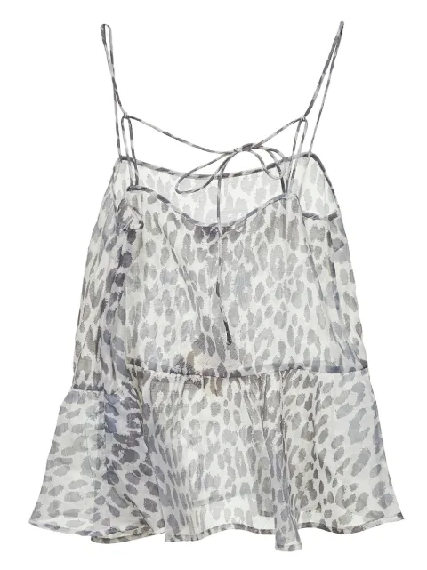 Baum Und Pferdgarten ruffled top