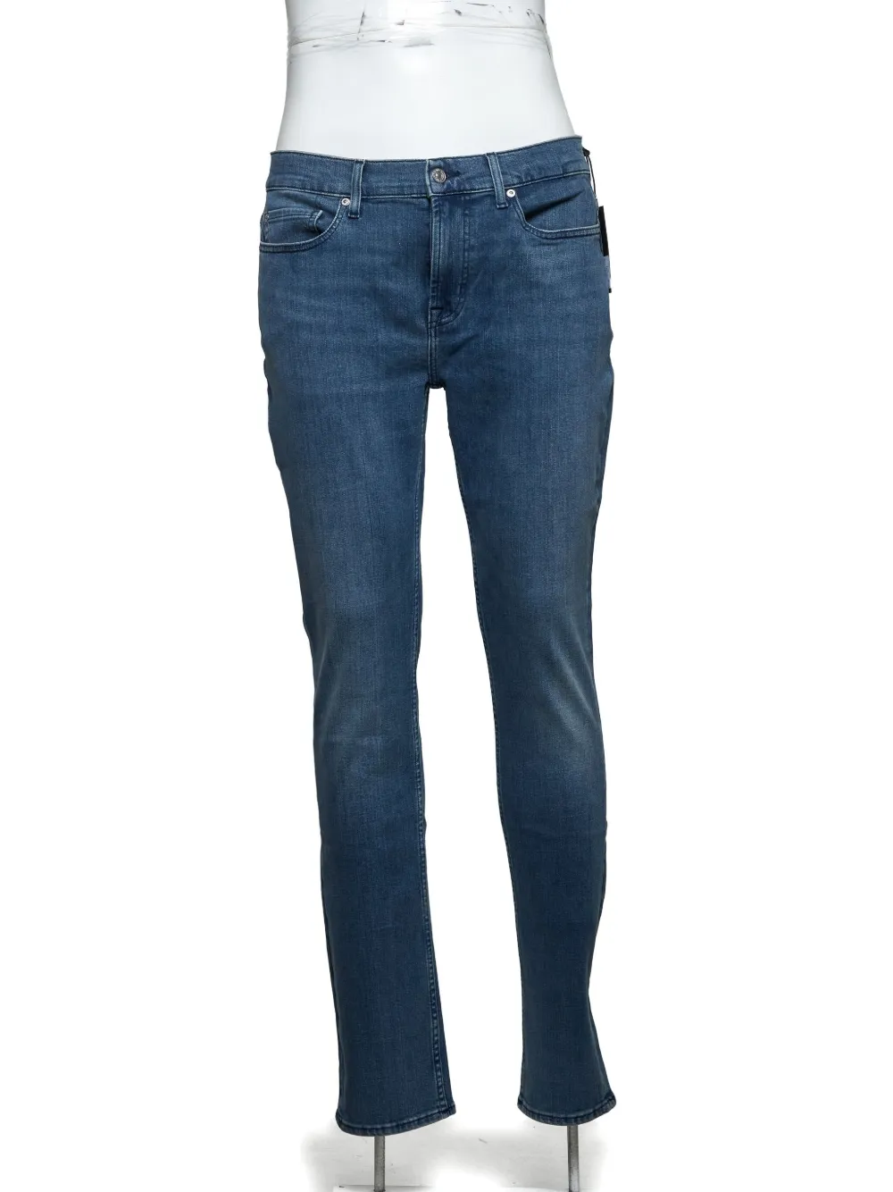 7 For All Mankind five-pocket jeans Blauw