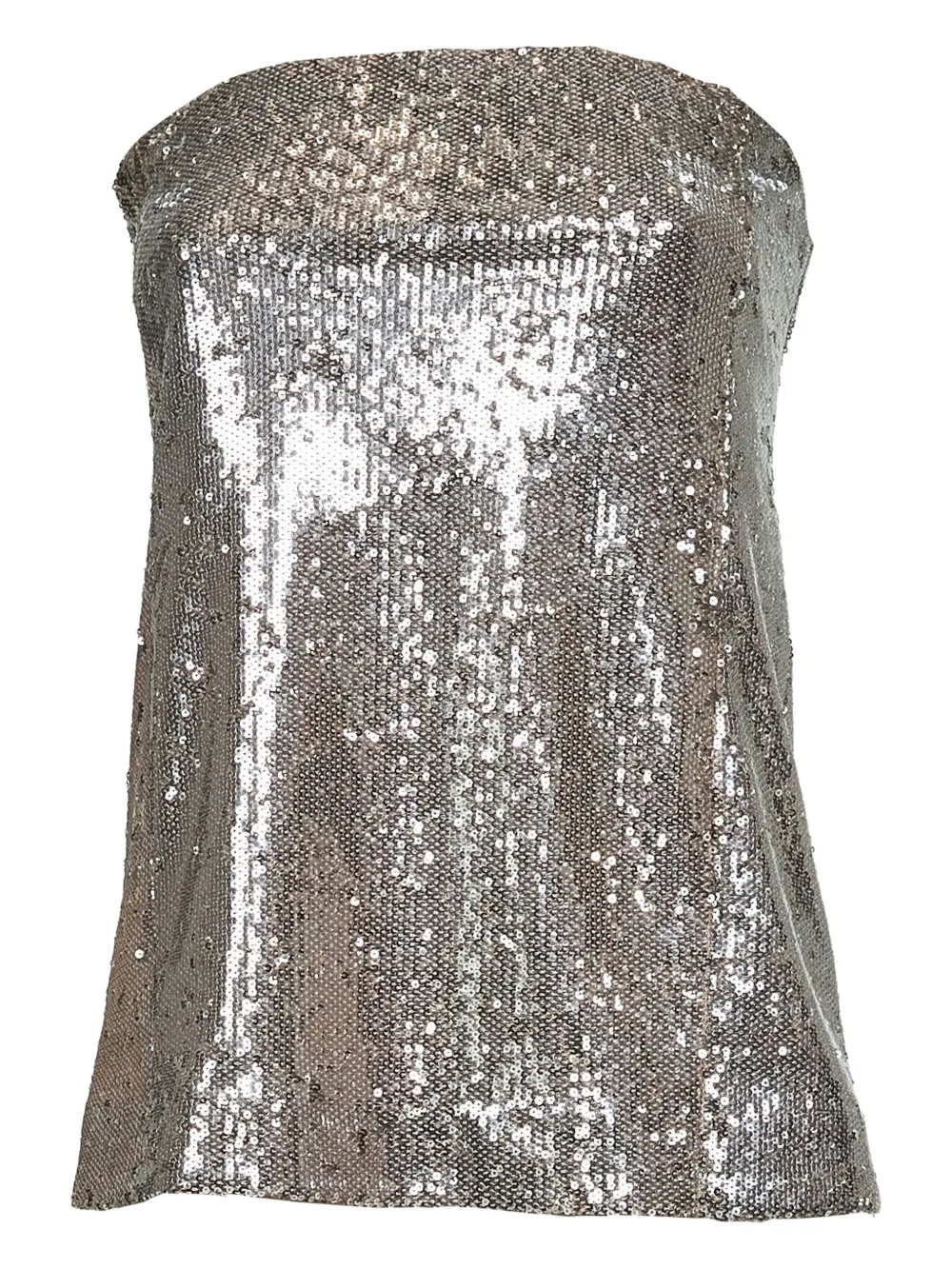 Alysi sequinned top Zilver