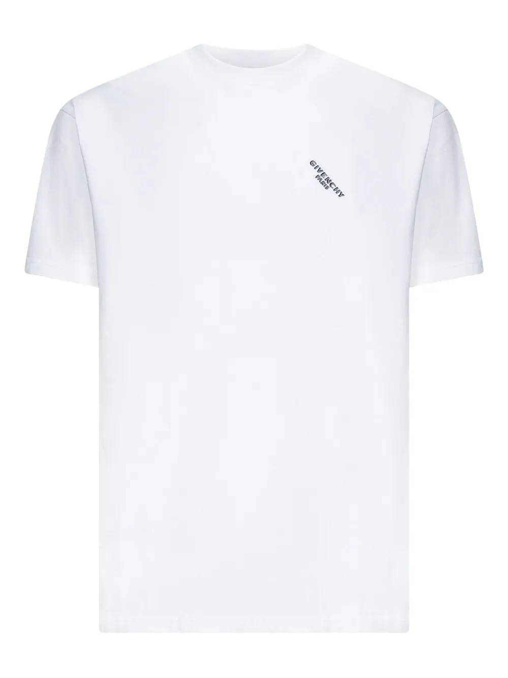 Givenchy logo-print crew-neck T-shirt Wit