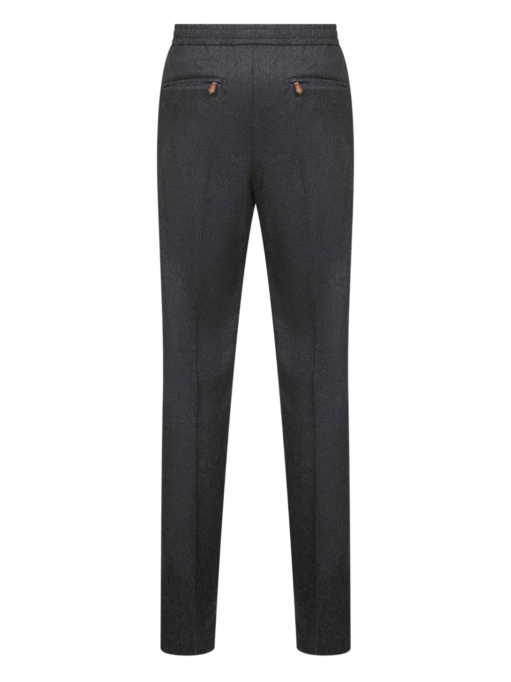 PT Torino pleated drawstring trousers Grijs