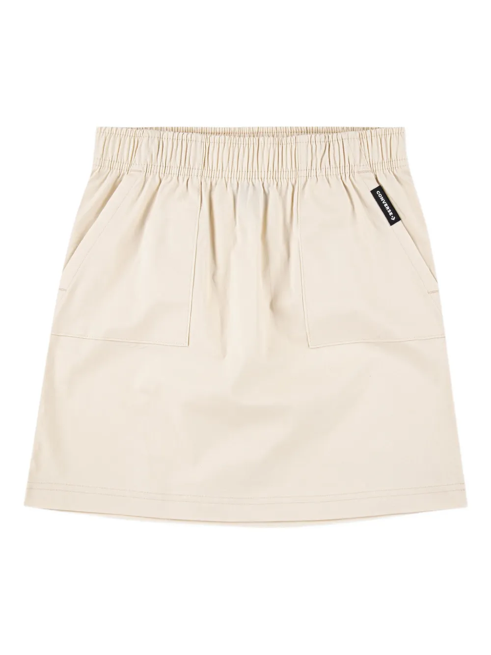 Converse Kids elastic-waist pocket skirt | Neutrals | Image 1