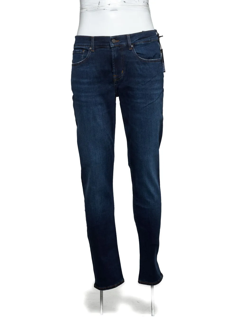 7 For All Mankind five-pocket jeans Blauw