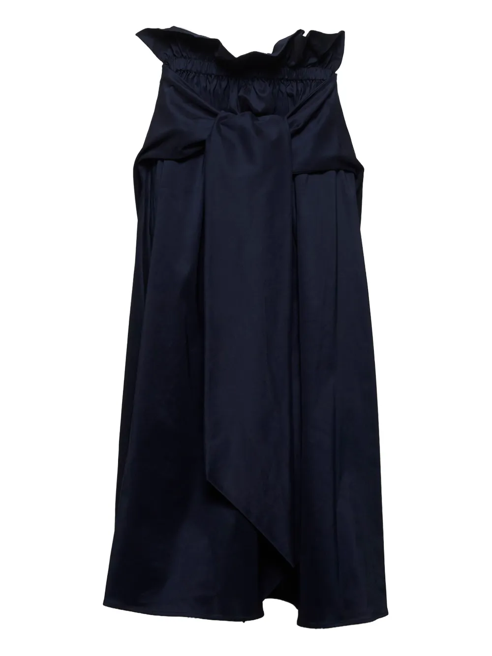 Fabiana Filippi ruffled skirt Blauw