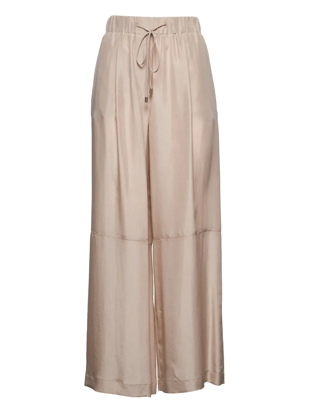 Alysi drawstring silk trousers Roze