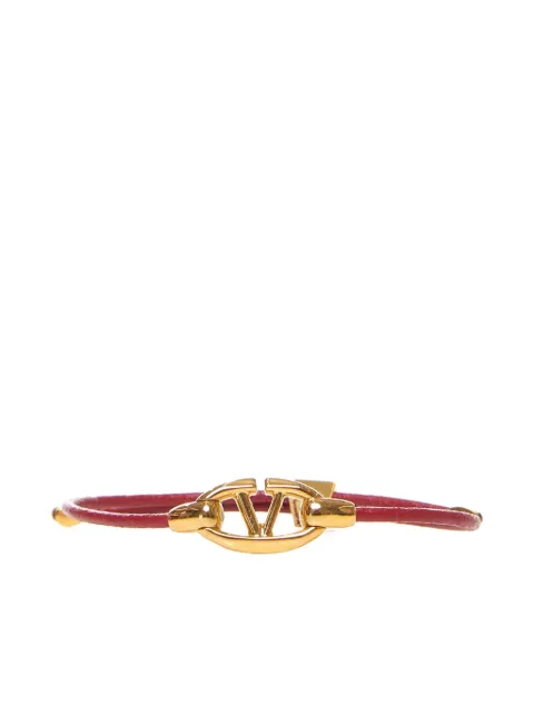 Valentino Garavani VLogo leather bracelet