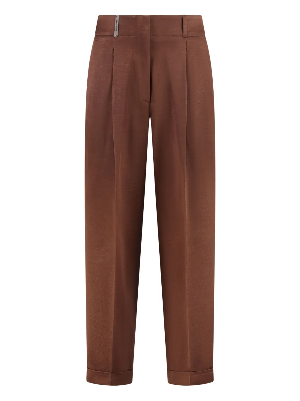 Peserico pleated trousers Bruin