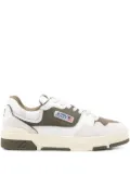 Autry leather panelled trainers - White