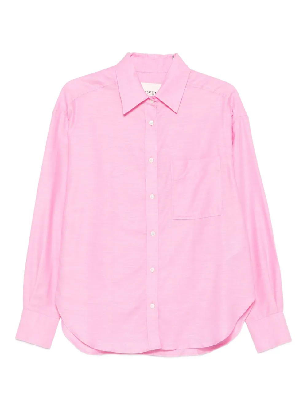 Closed long-sleeved shirt - Rosa