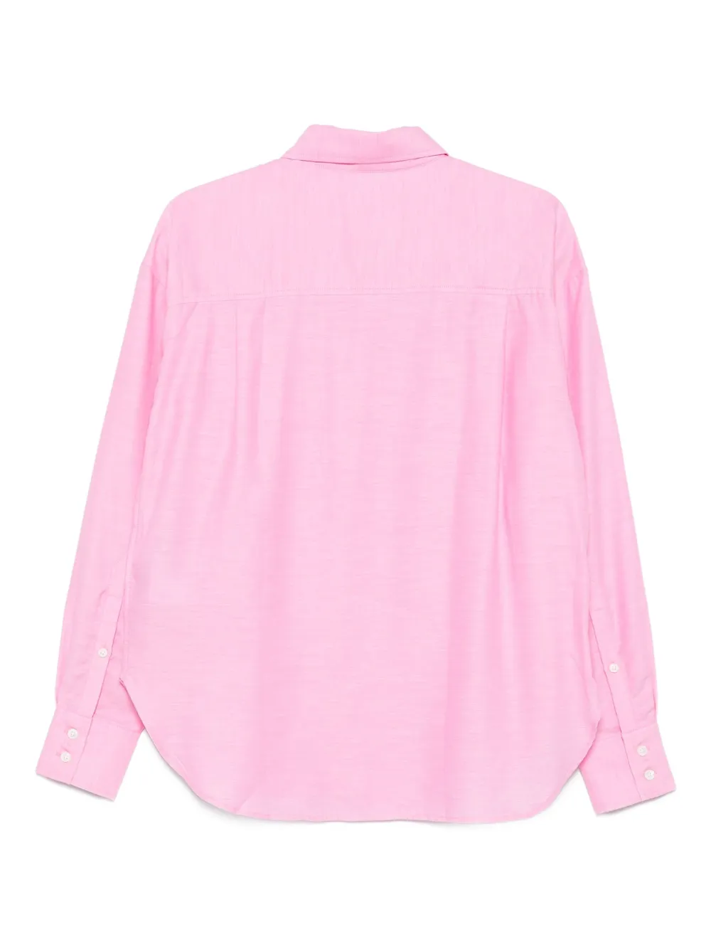Closed long-sleeved shirt - Roze