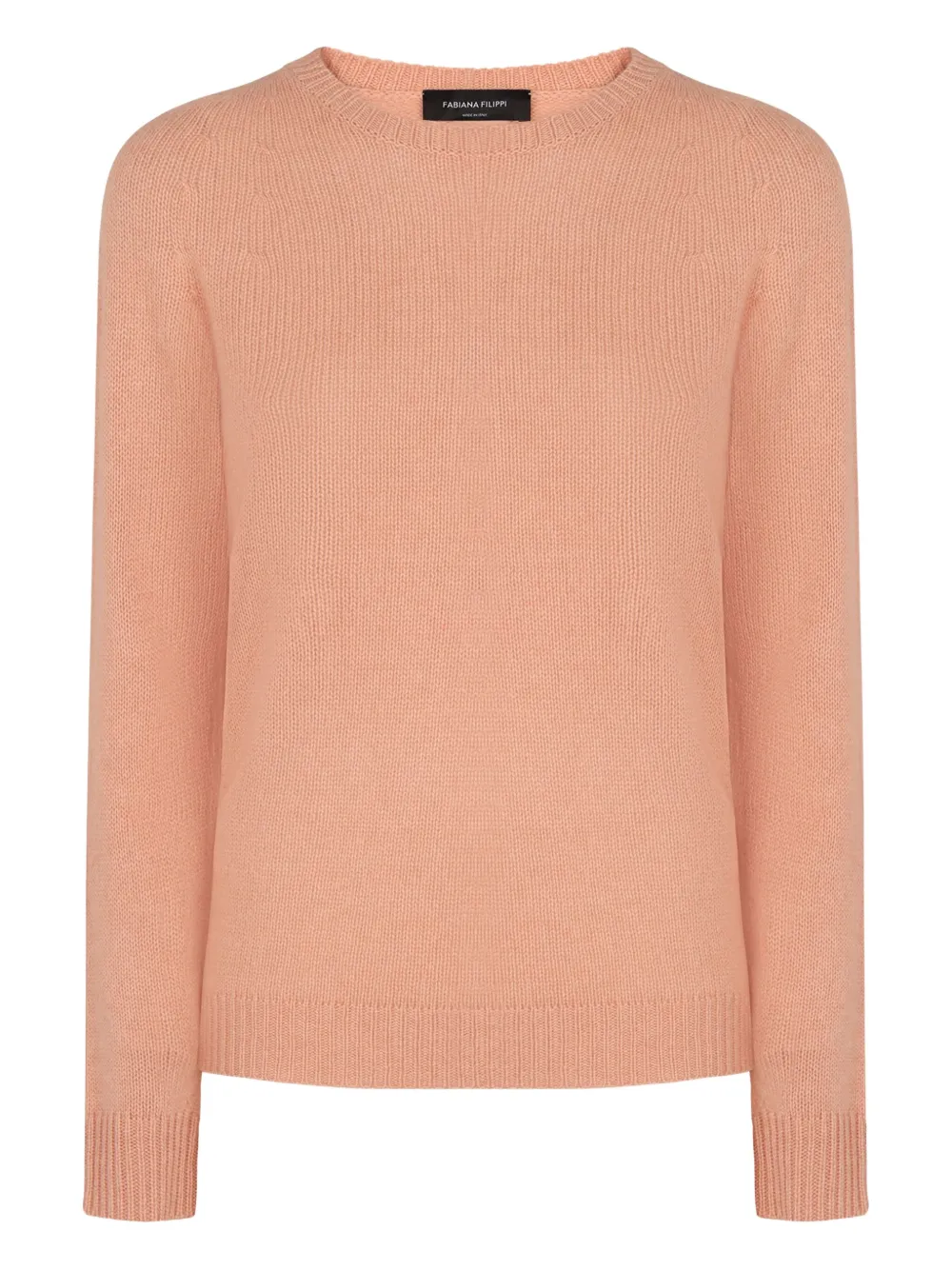 Fabiana Filippi knitted cashmere sweater Roze