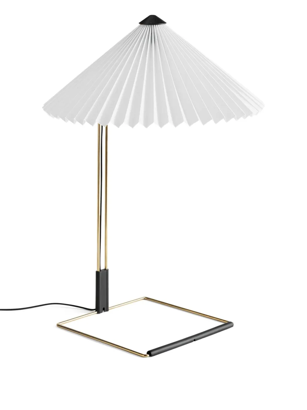 HAY Matin pleated-shade table lamp (52 cm) | White | Image 1