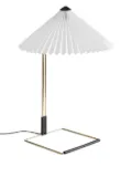 HAY Matin pleated-shade table lamp (52 cm) - White