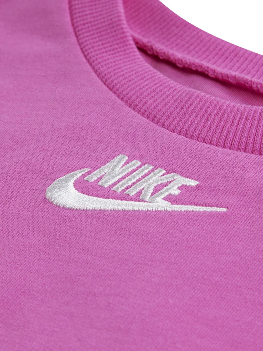 Nike Kids Shorts met geborduurd logo Roze
