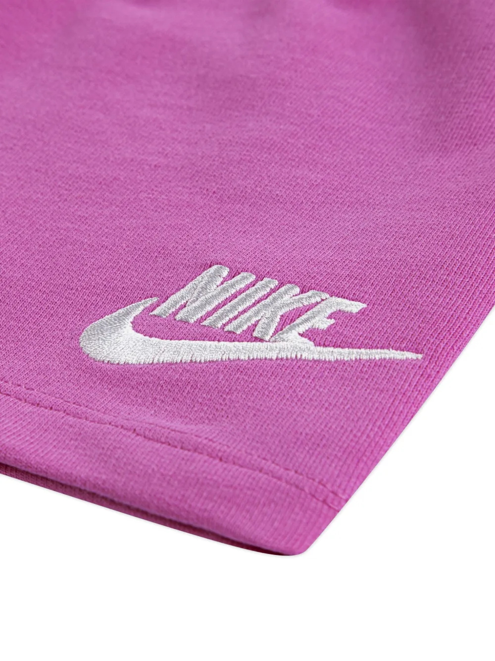 Nike Kids Shorts met geborduurd logo Roze
