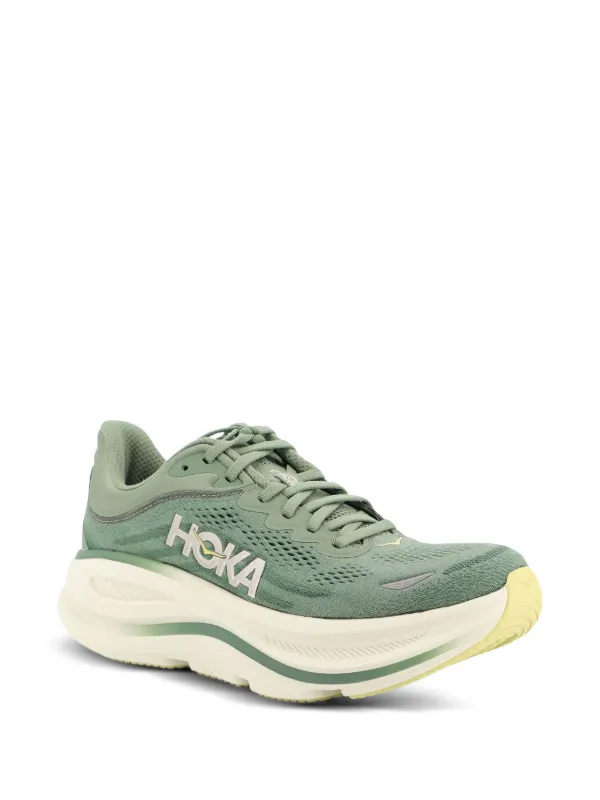 HOKA ボンダイ9 26cm カーキ HOKA Bondi 9 スニーカー | グリーン | FARFETCH JP