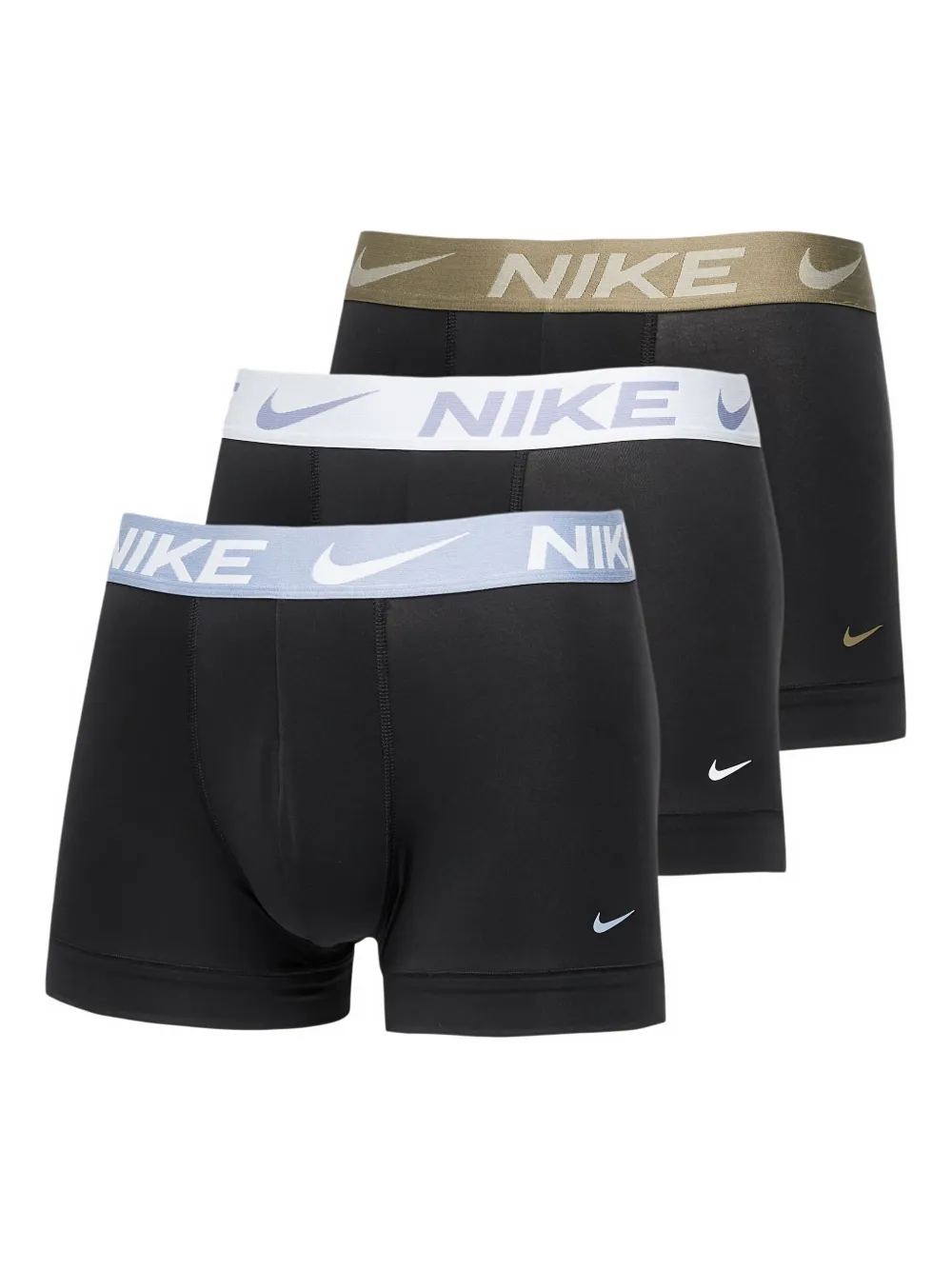 Nike Drie Essential Micro boxershorts met logoband Zwart