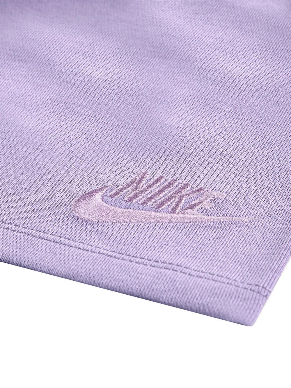 Nike Kids Shorts set met logopatch en elastische taille Paars