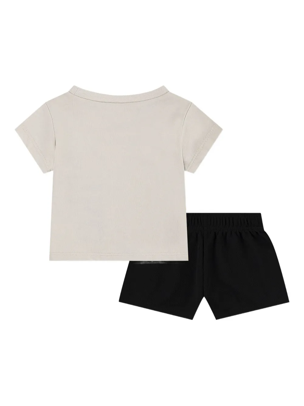 Nike Kids Twee shorts met bloemenprint Zwart