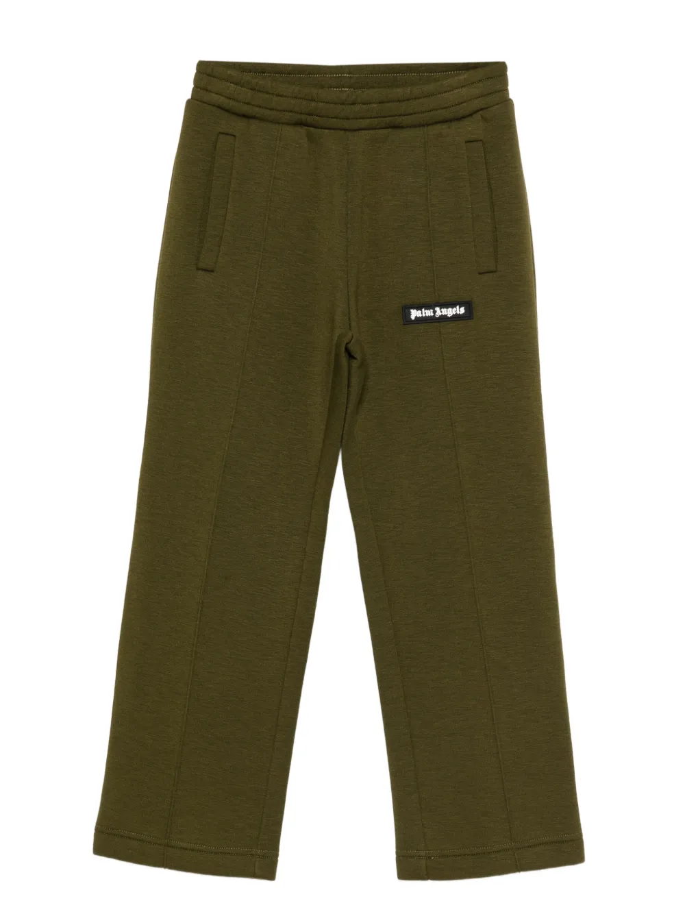 Palm Angels Kids logo-patch track pants Groen