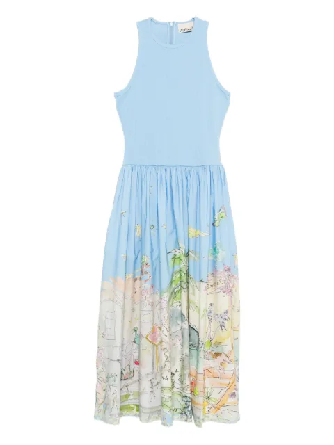 ALEMAIS Anouk Tank midi dress