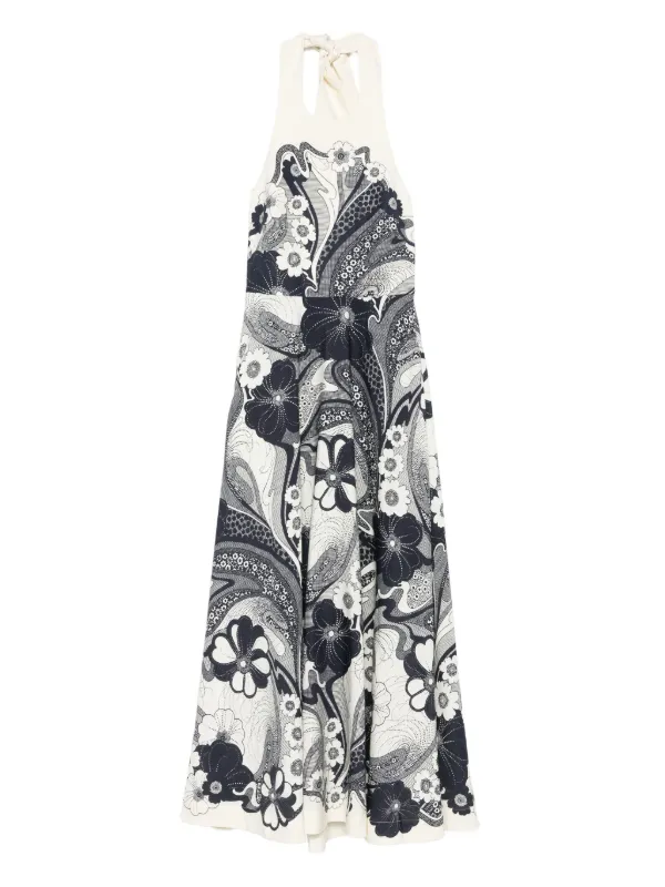 princess polly tinisie halter mini dress Tinisie Halter Mini Dress | Slate Blue | Womens main image 1