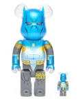 MEDICOM TOY knightfall batman bearbrick (set of two) - Blue