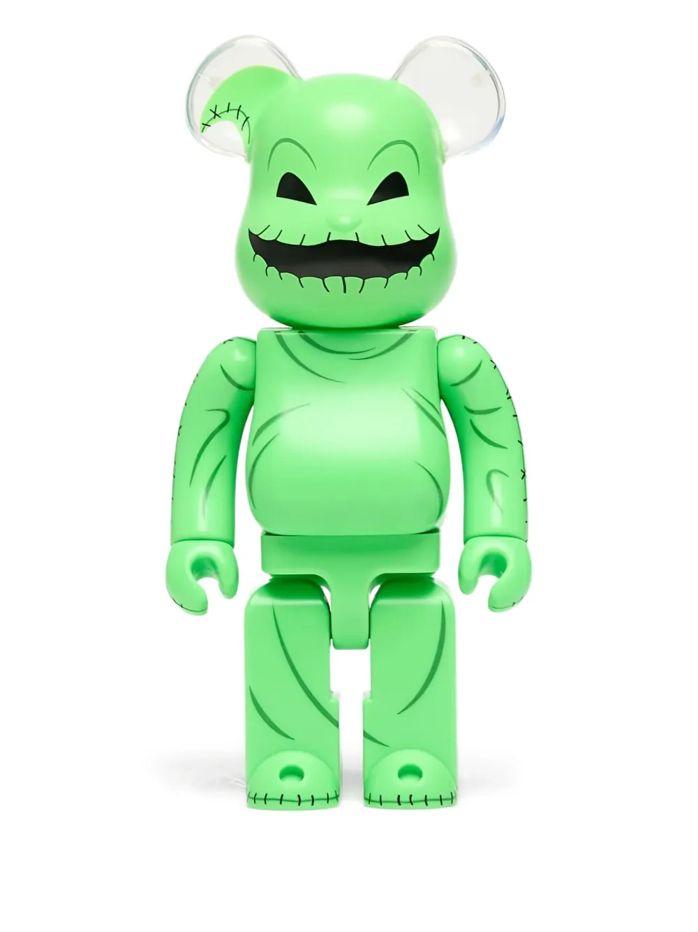 Medicom Toy X Nightmare Before Christmas Oogie Boogie Be@rbrick 400% Figurine In Green