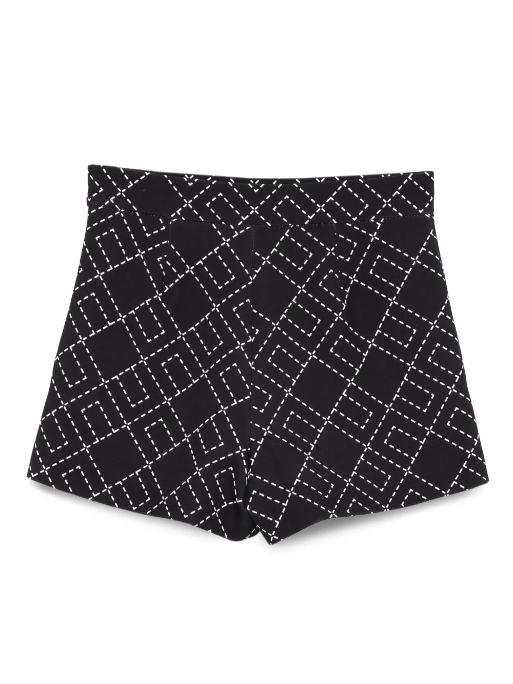 Elisabetta Franchi Kids paisley-print shorts Zwart