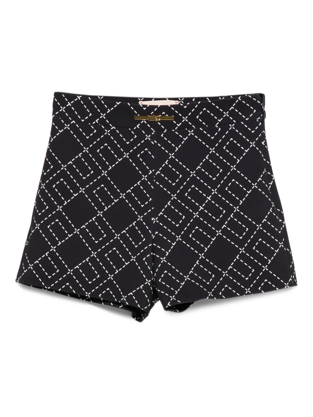 Elisabetta Franchi Kids paisley-print shorts Zwart