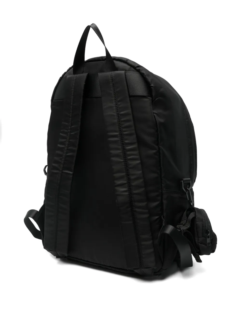 Juun.J zip-fastening mini-pouch backpack Zwart