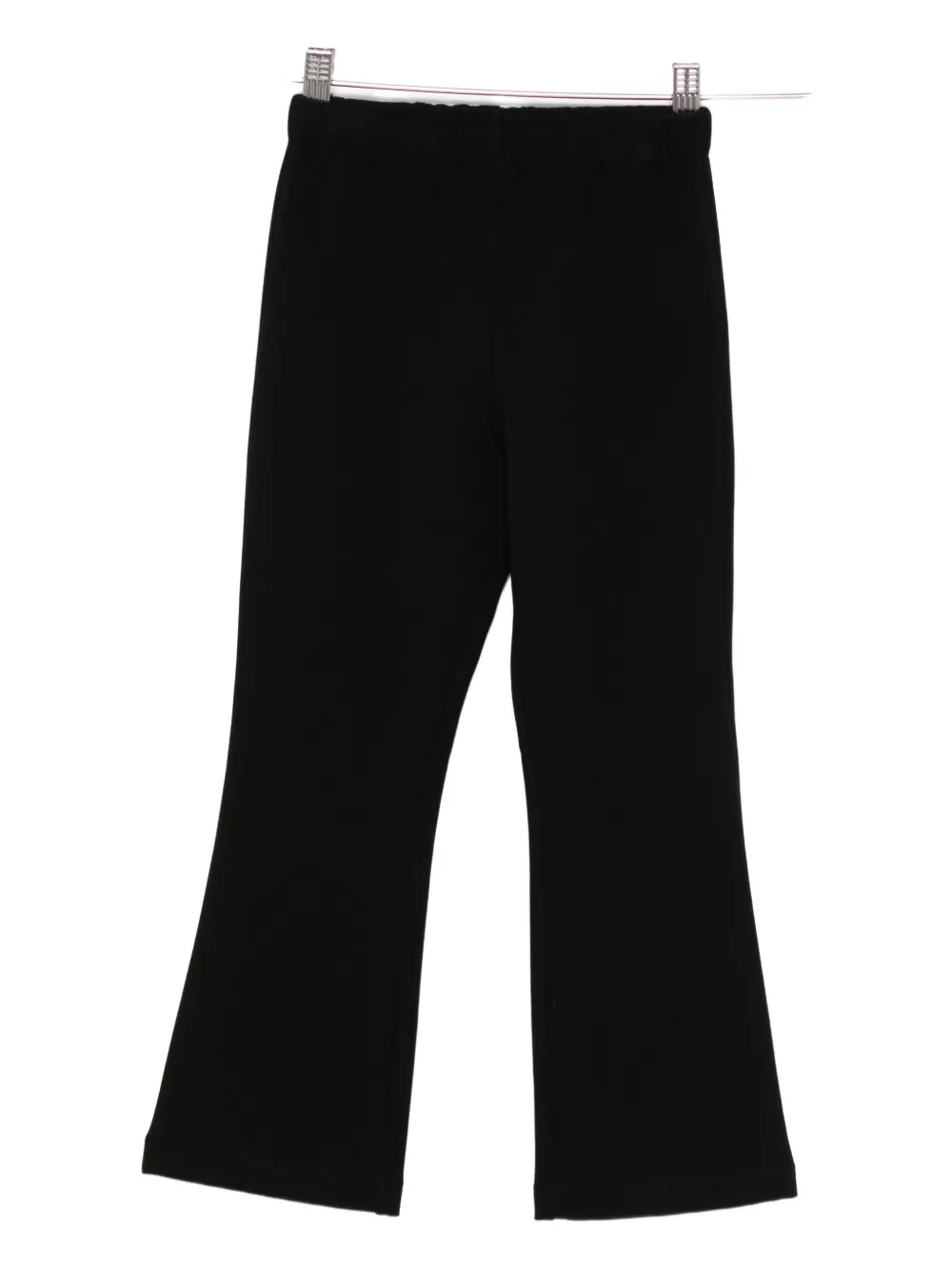 Douuod Kids flared trousers Zwart