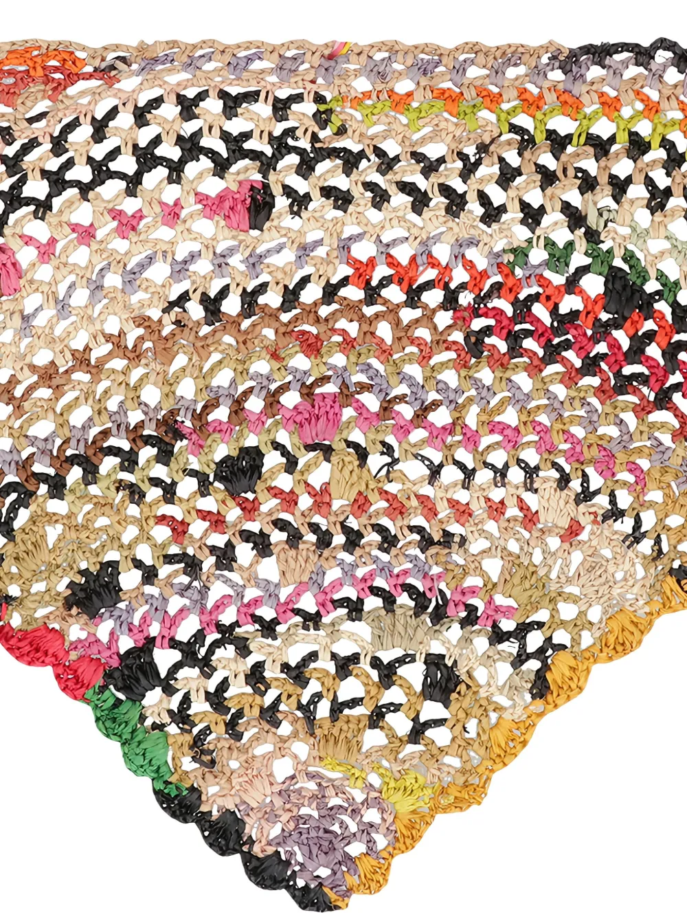 MADE FOR A WOMAN multicolor raffia bandana | Image 2