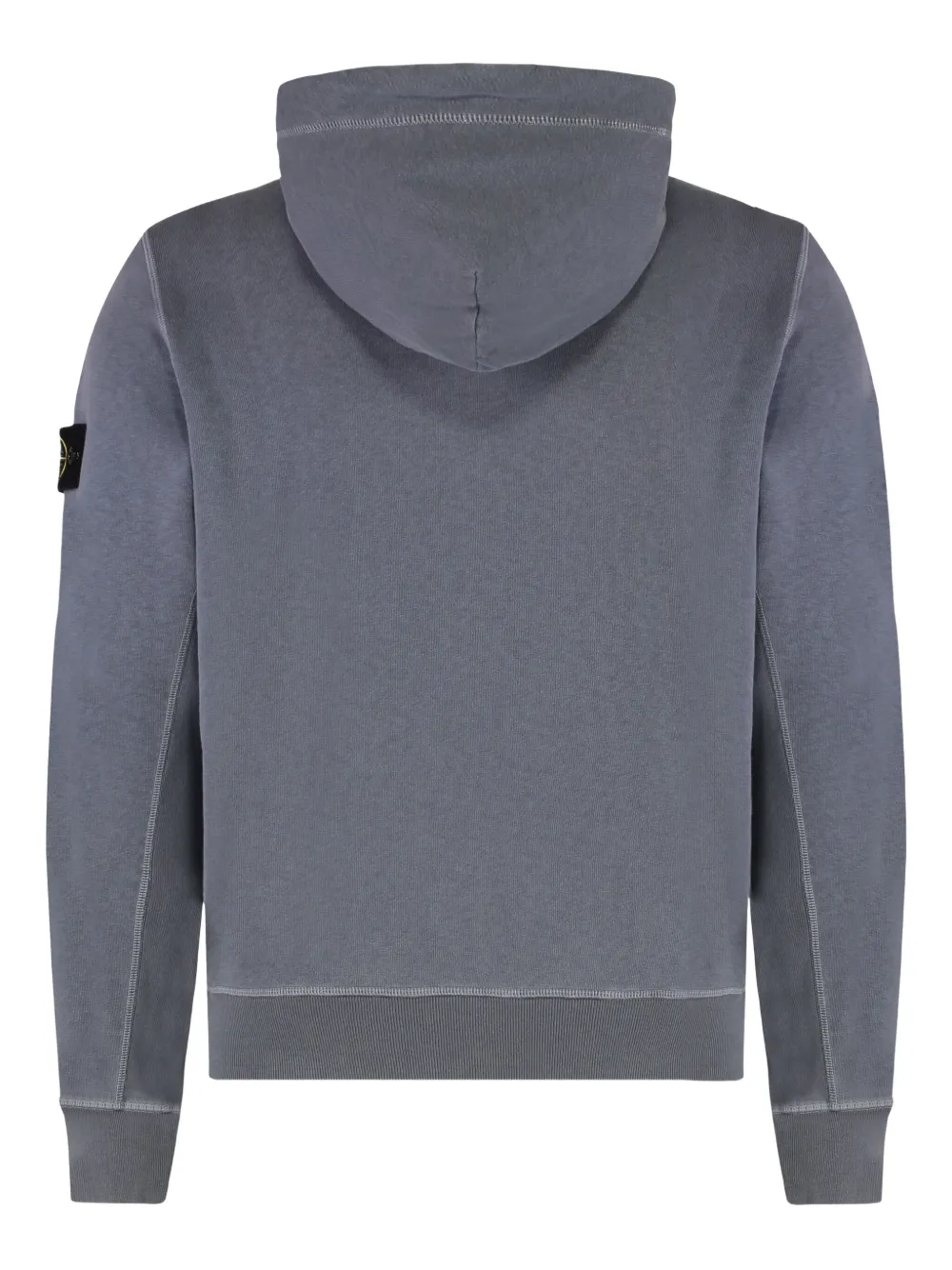 Stone Island zip-front hoodie Grijs