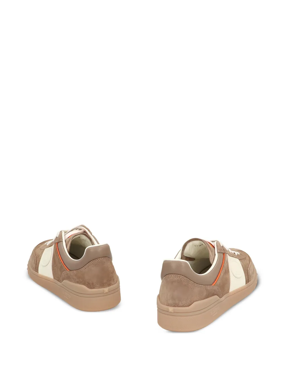 Valentino Garavani Upvillage suede low-top sneakers Brown