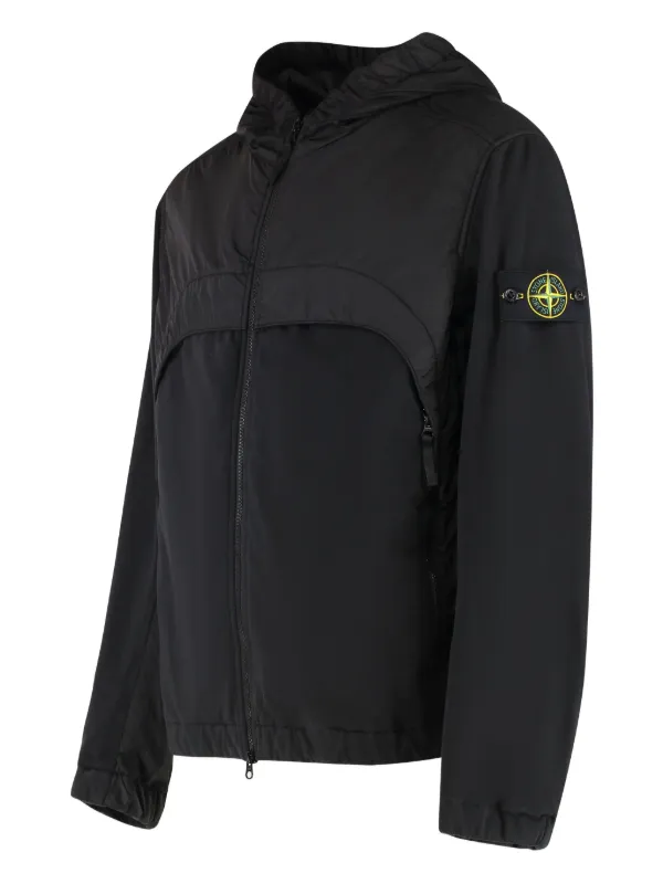Stone Island ウインドブレーカー | ブラック | FARFETCH JP
