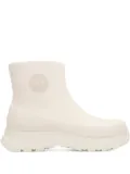Canada Goose Vancouver logo-patch platform rain boots - White