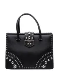 Prada Pre-Owned 2010-2025 Studded Saffiano handbag - Black
