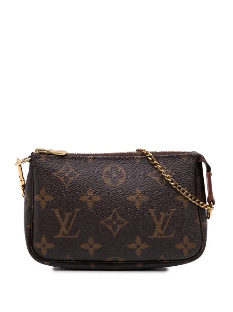 Louis Vuitton Pre-Owned bolsa de mano Pochette mini con monograma 2018