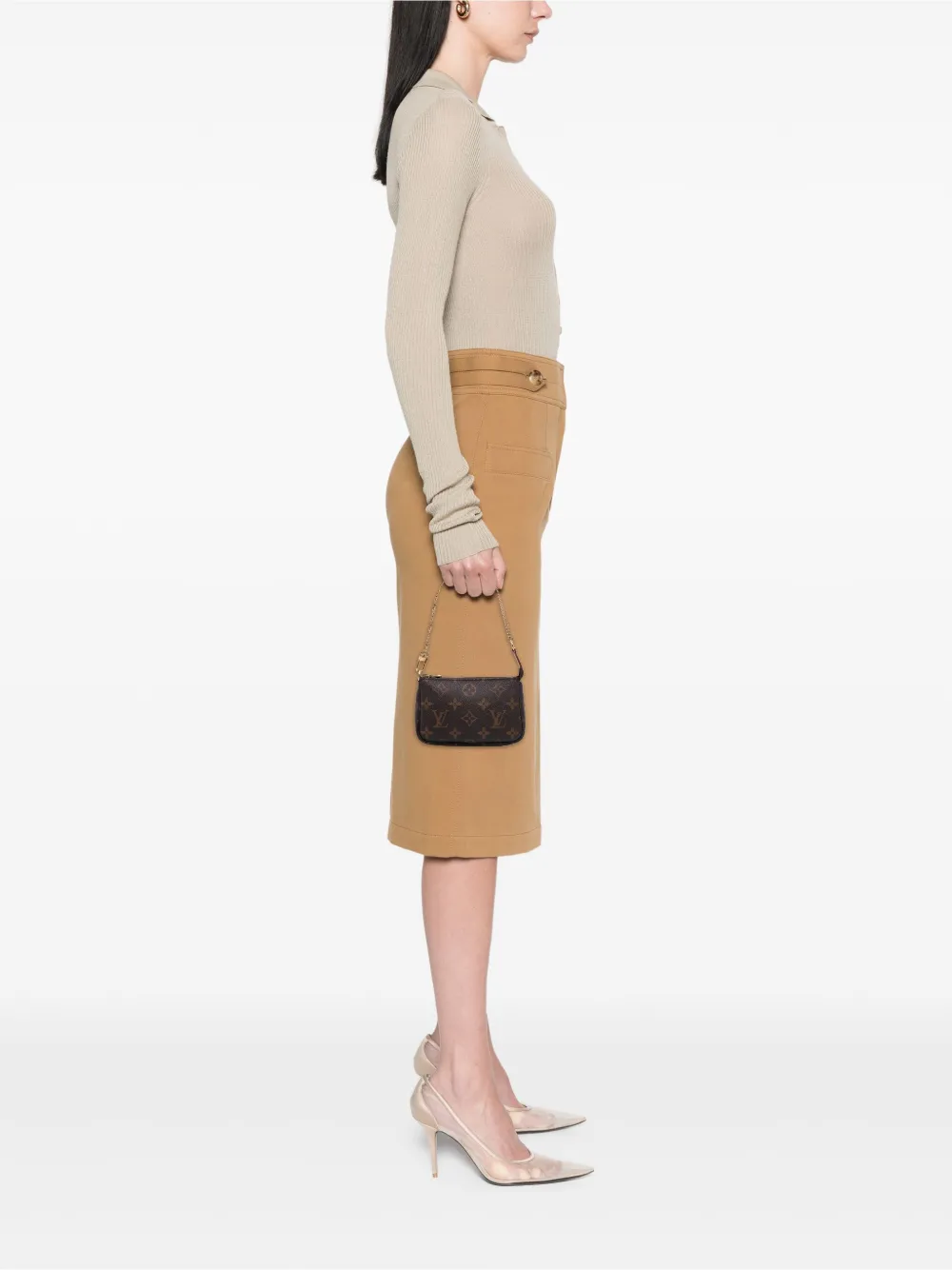 Louis Vuitton Pre-Owned 2018 Monogram Mini Pochette Accessoires handbag | Pre-Owned | Image 2