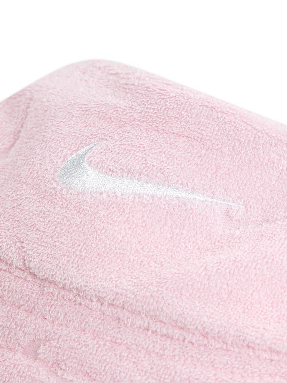 Nike Kids Gestreepte romper set met geborduurd logo Roze