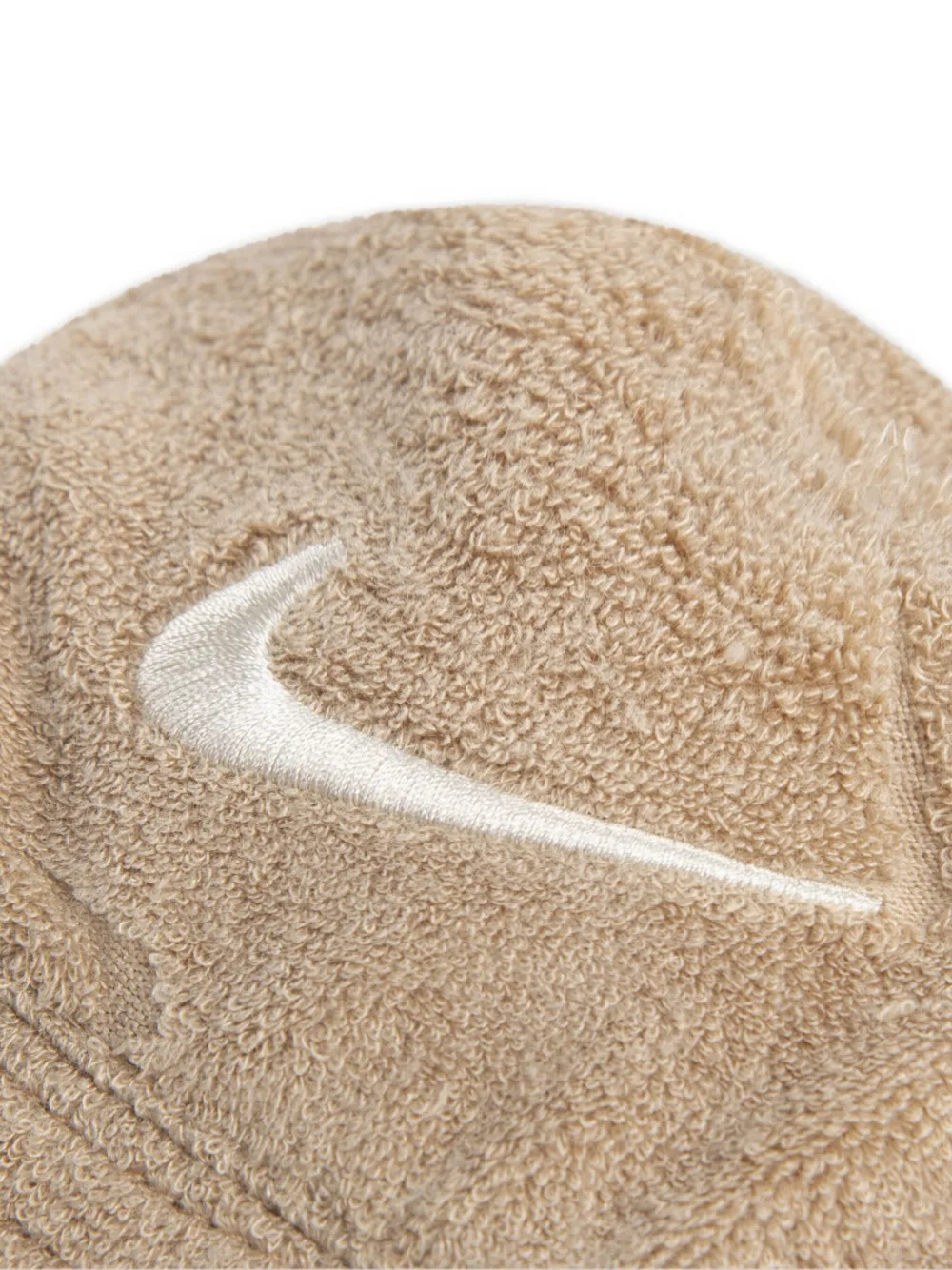 Nike Kids Gestreepte romper set met logo Beige