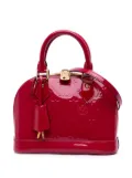 Louis Vuitton Pre-Owned 2014 Monogram Vernis Alma BB satchel - Red