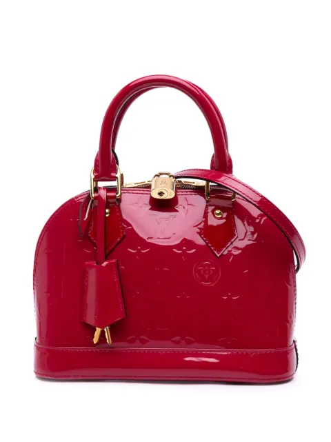 Louis Vuitton Pre-Owned 2014 Monogram Vernis Alma BB satchel