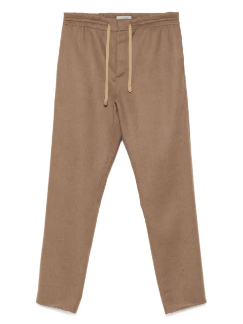 Canali drawstring trousers