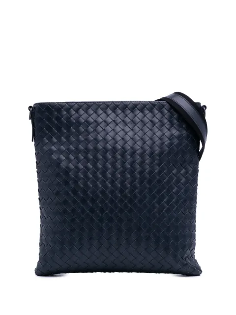 Bottega Veneta Pre-Owned 2012-2025 Leather Intrecciato crossbody bag