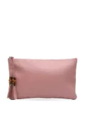 Gucci Pre-Owned 2016-2025 Calfskin Bamboo Tassel clutch bag - Pink