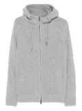 Herno zip-up wool hoodie - Grey