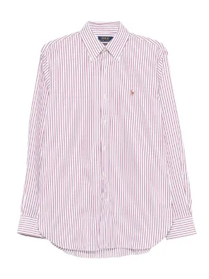 Polo Ralph Lauren ストライプ シャツ | ピンク | FARFETCH JP